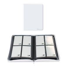 Binder - PRO 4-Pocket Zippered Vivid - White UPR16175